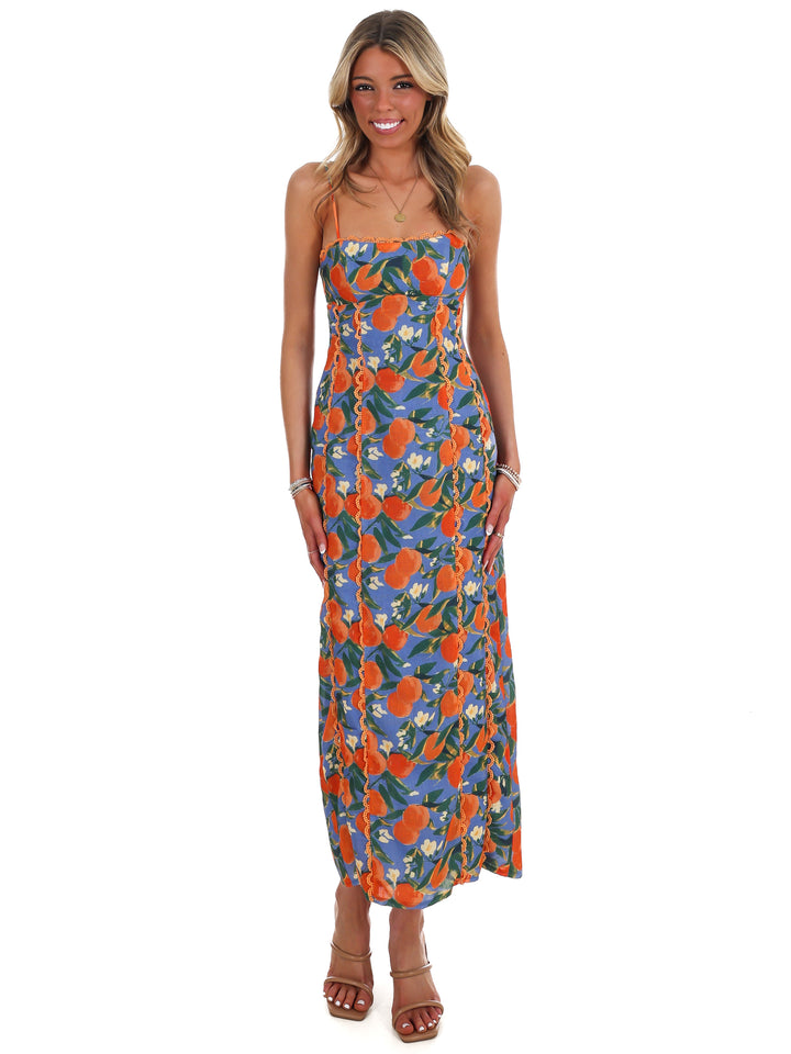 Citrus Grove Maxi Dress