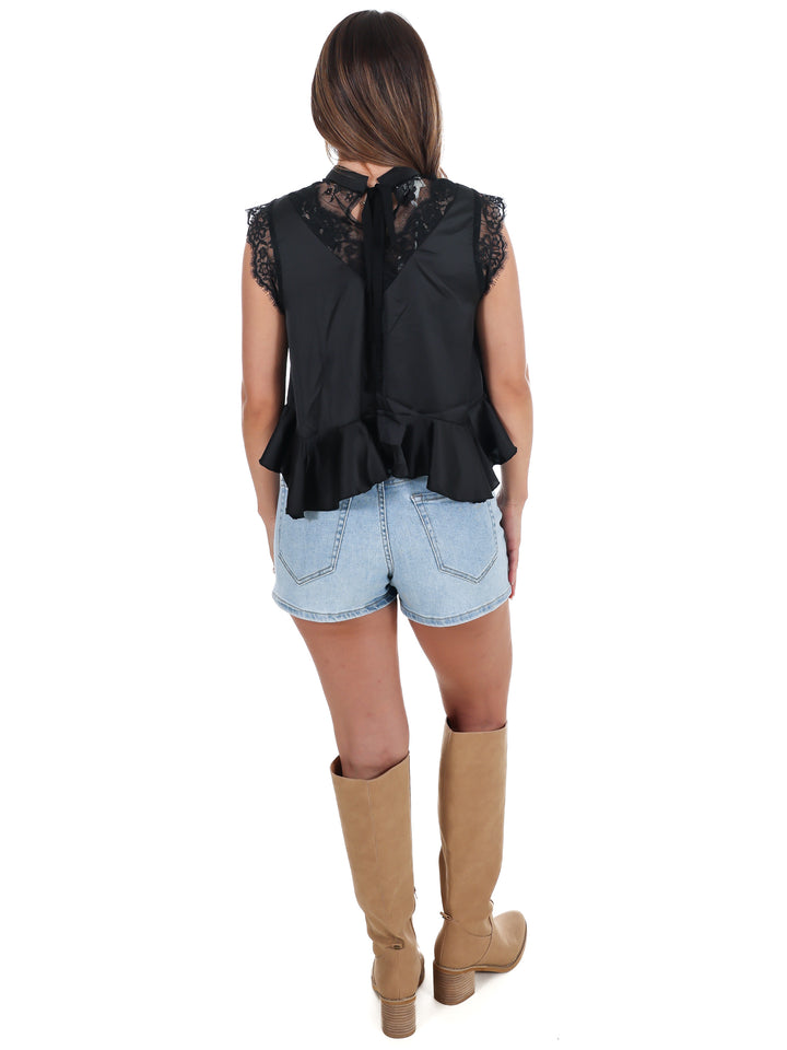 First Impression Peplum Top
