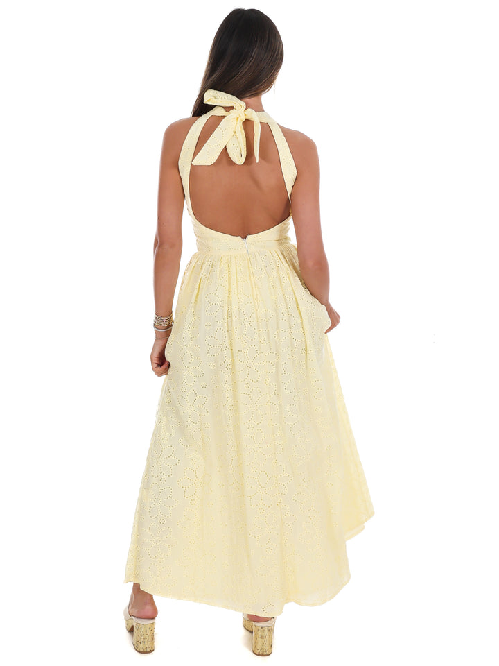 Daybreak Eyelet Midi Dress