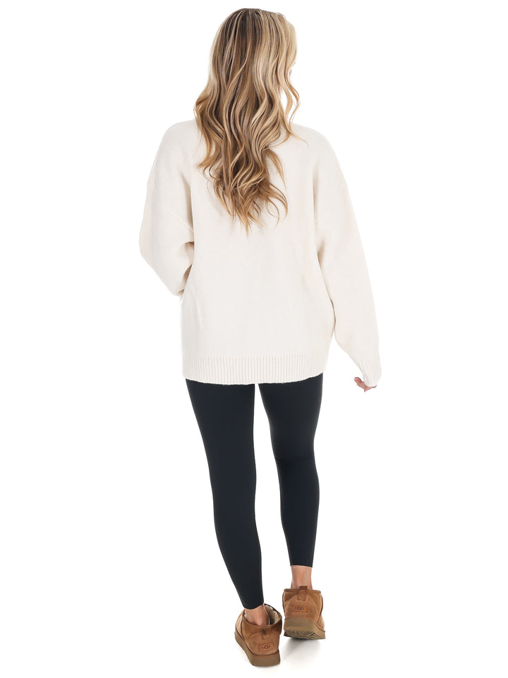 Chic Comfort Crewneck Pocket Sweater Doorbuster