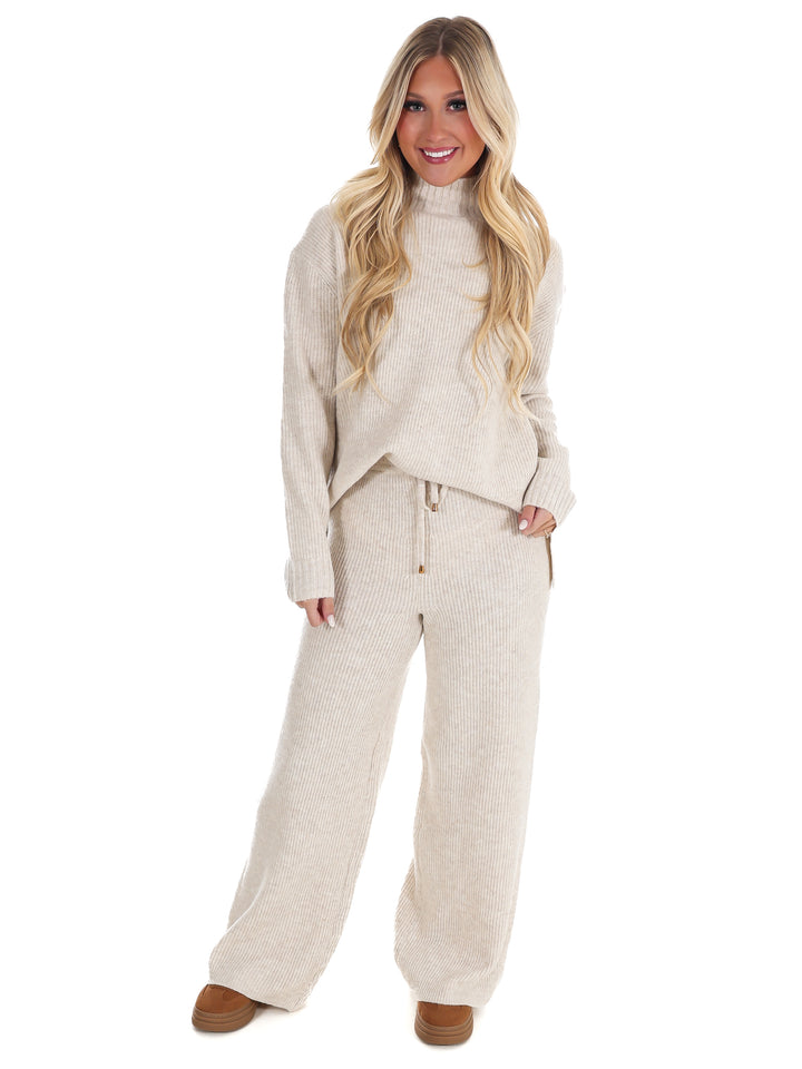 Soft Shadows Sweater Two Piece Set