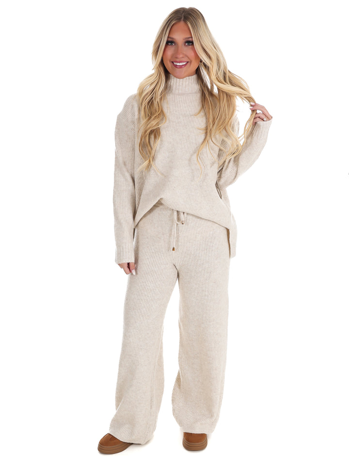 Soft Shadows Sweater Two Piece Set