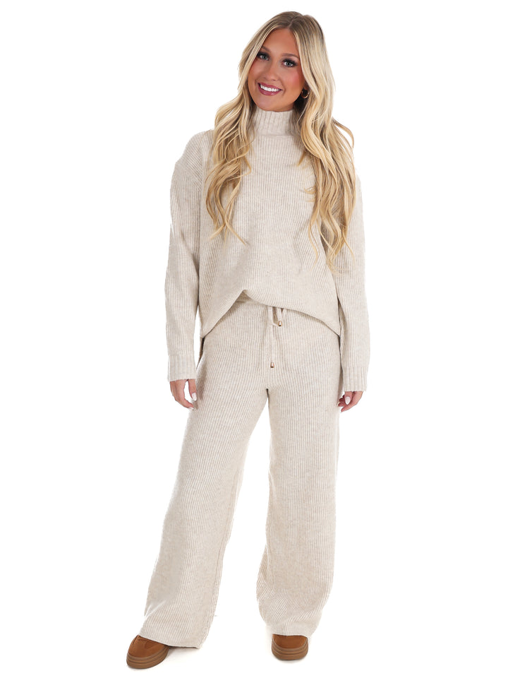 Soft Shadows Sweater Two Piece Set