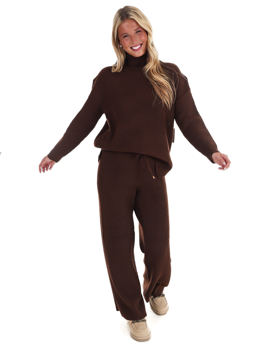 Soft Shadows Sweater Two Piece Set