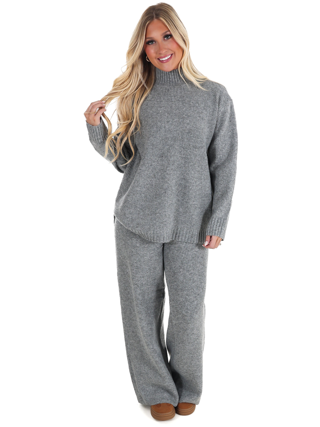 Soft Shadows Sweater Two Piece Set