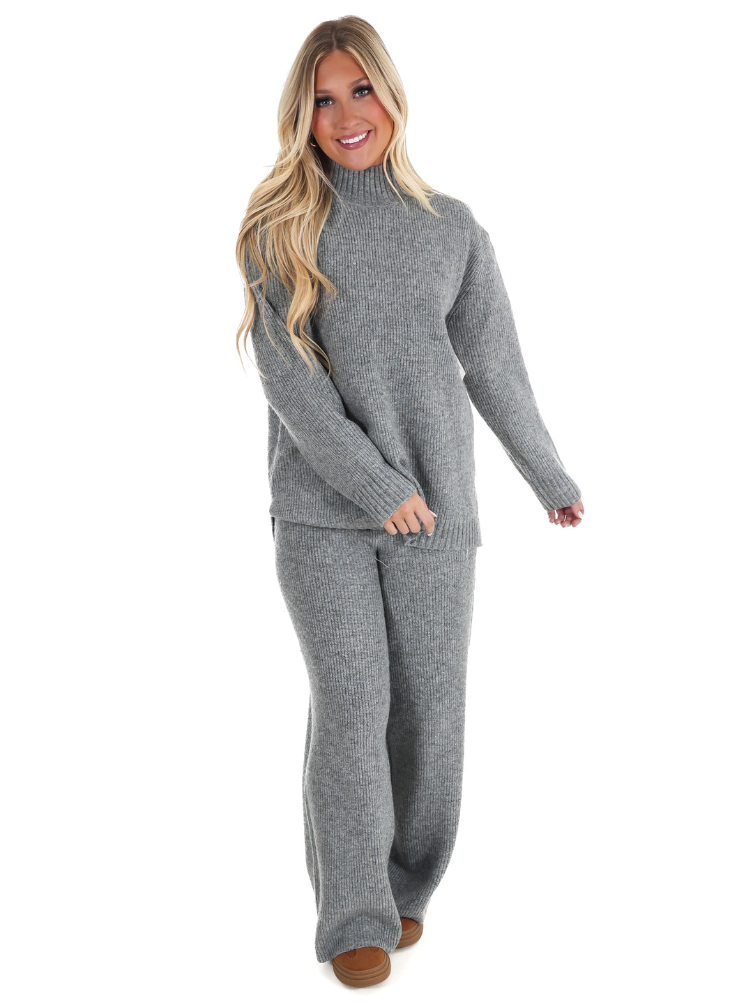 Soft Shadows Sweater Two Piece Set