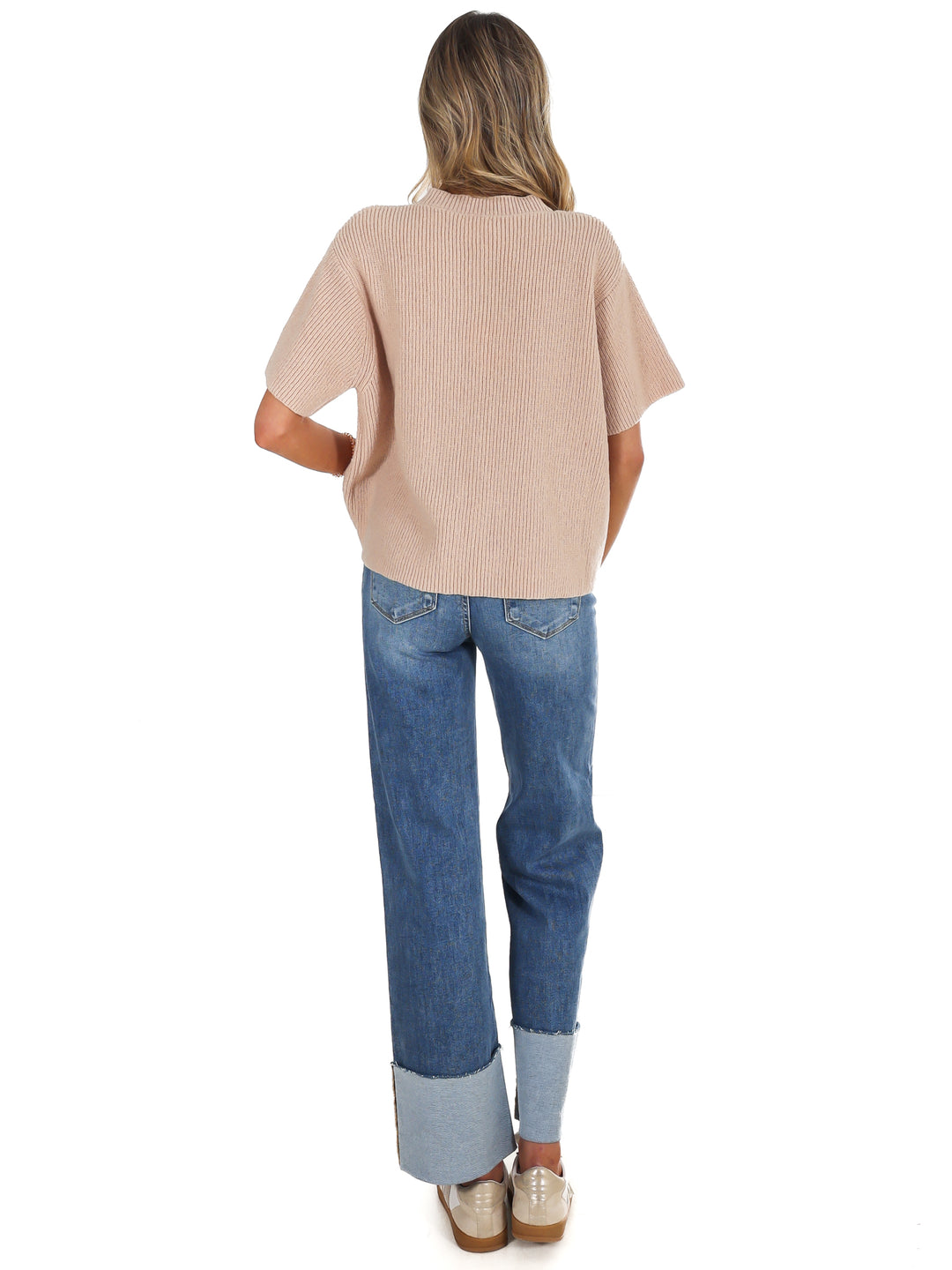 Let's Go There Short Sleeve Sweater Cardigan