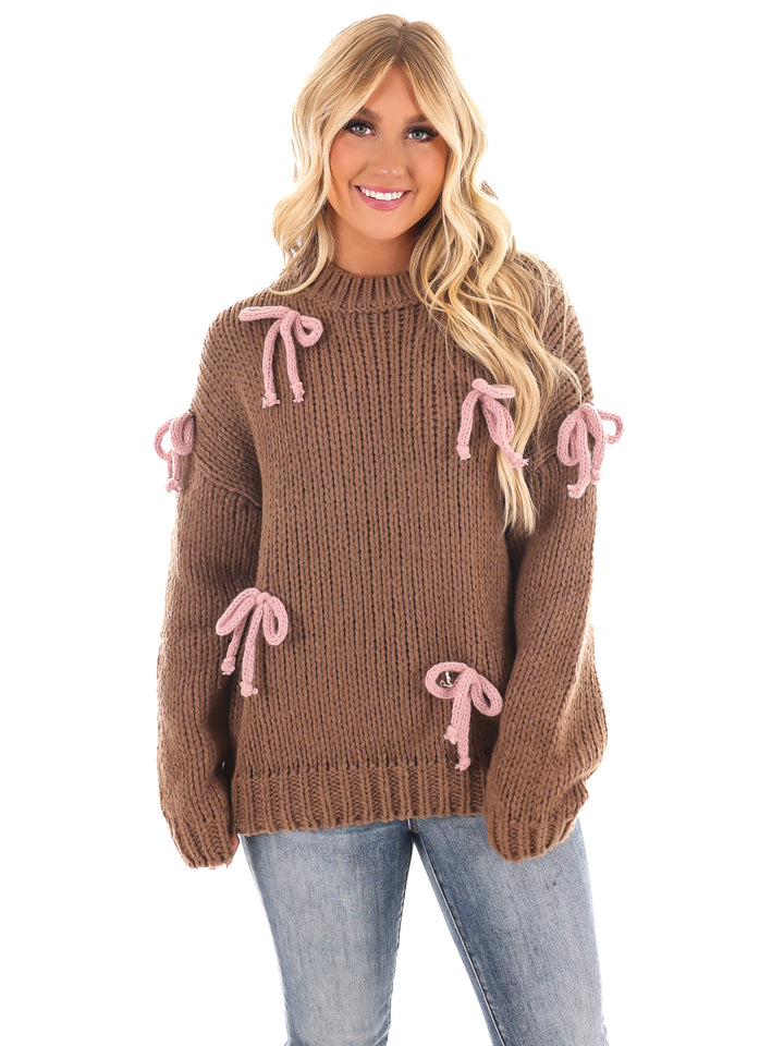 Knot Your Average Bow Sweater