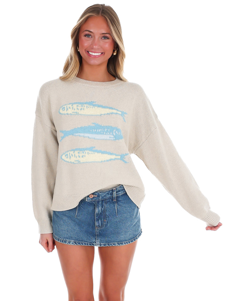 Three Little Fish Sweater Top