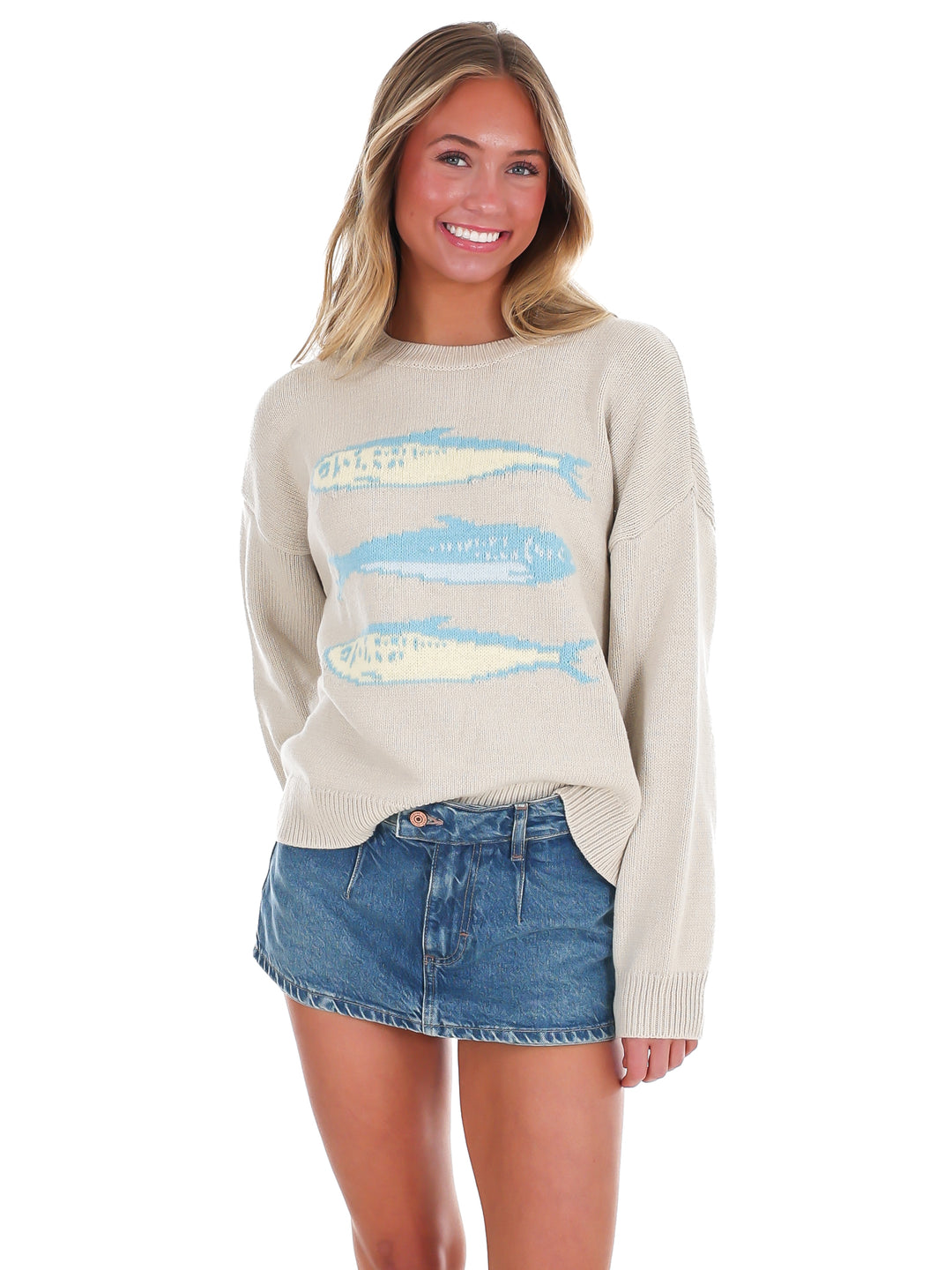 Three Little Fish Sweater Top