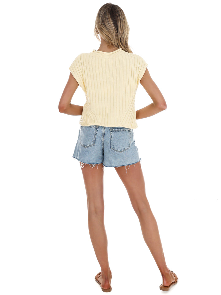 Holding Me Back Sweater Top