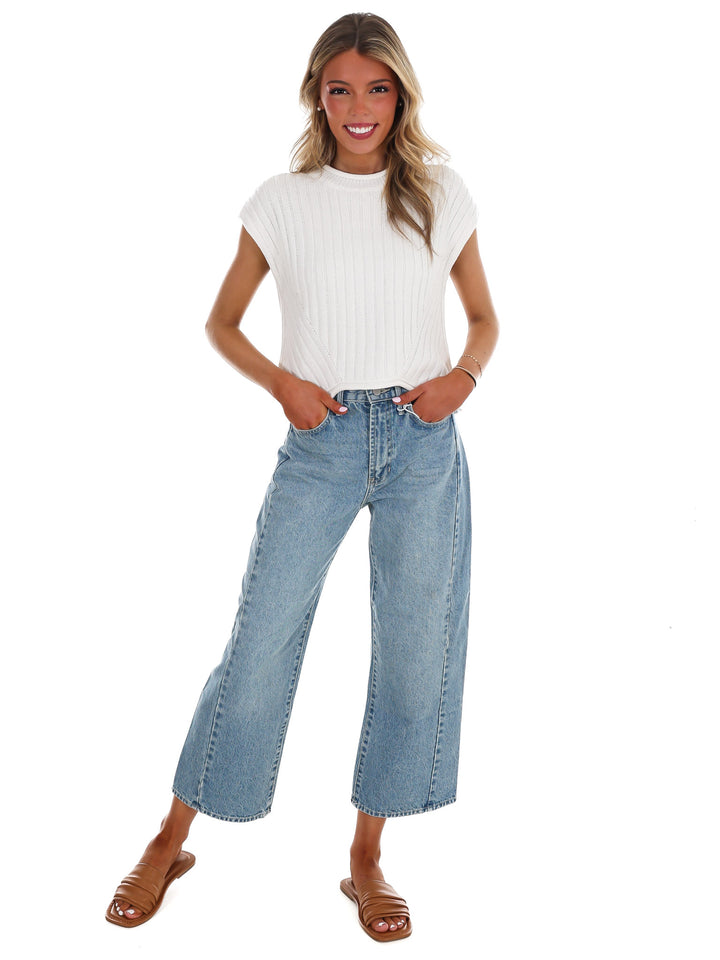 Holding Me Back Sweater Top