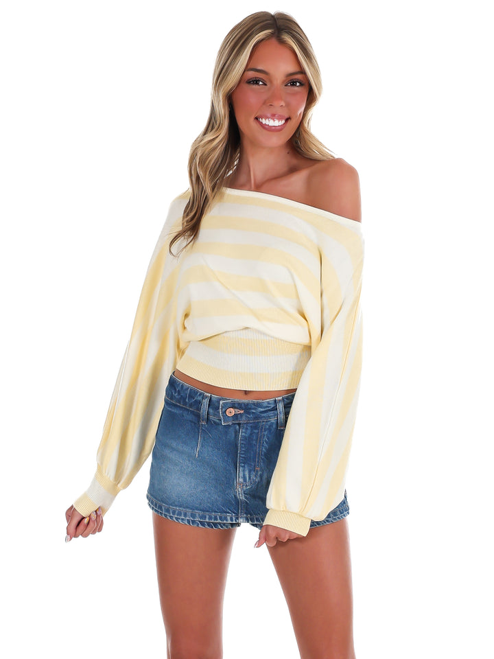 Sunshine Coast Boat Neck Sweater