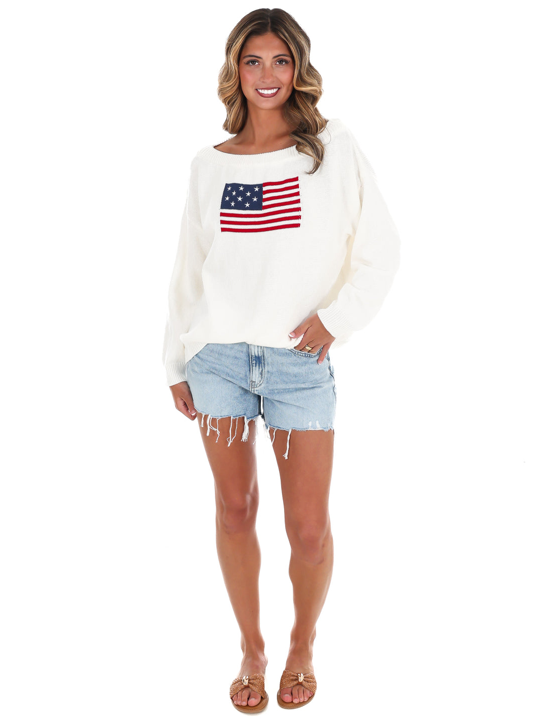 Miss Americana One Shoulder Sweater