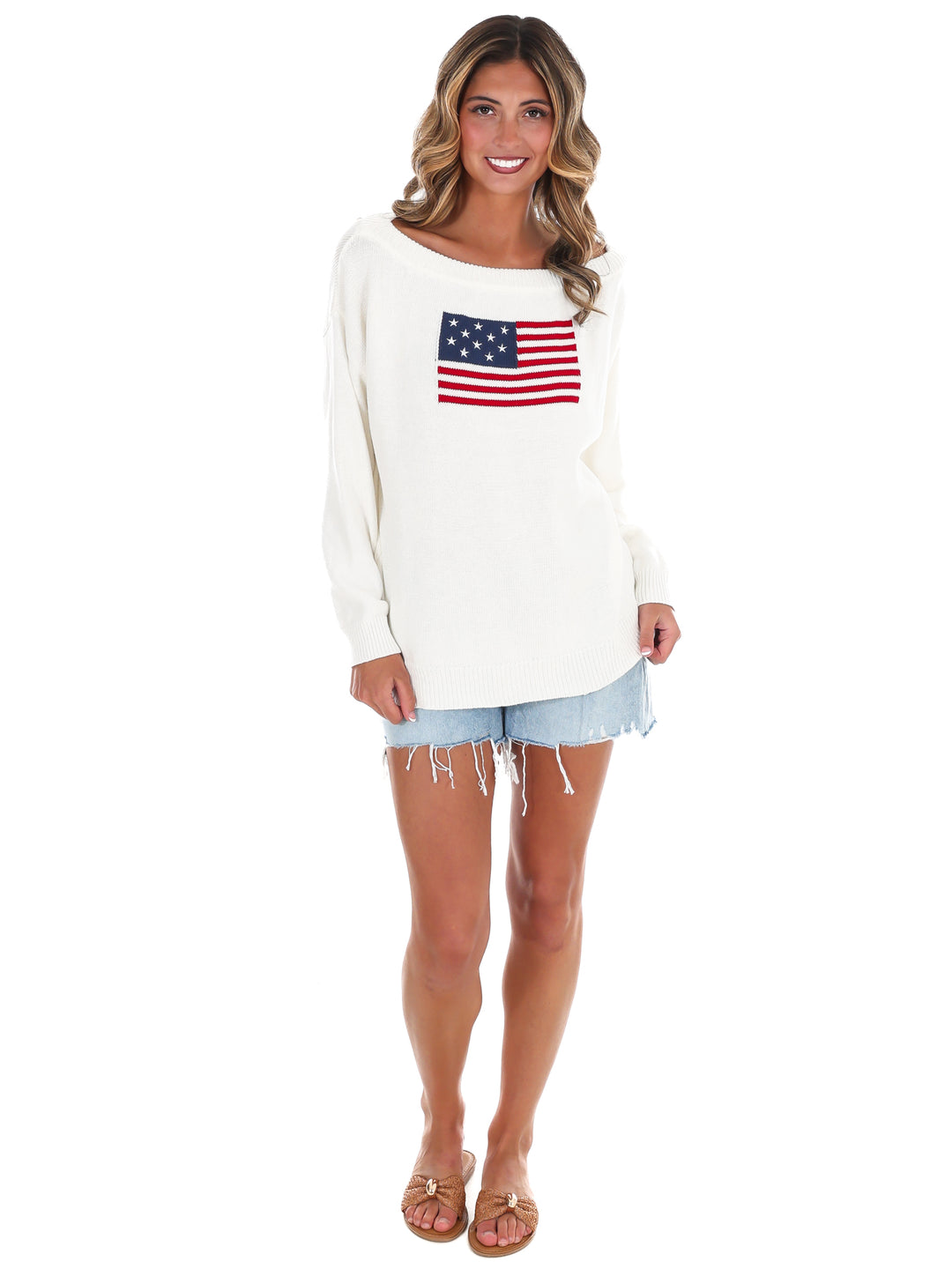 Miss Americana One Shoulder Sweater