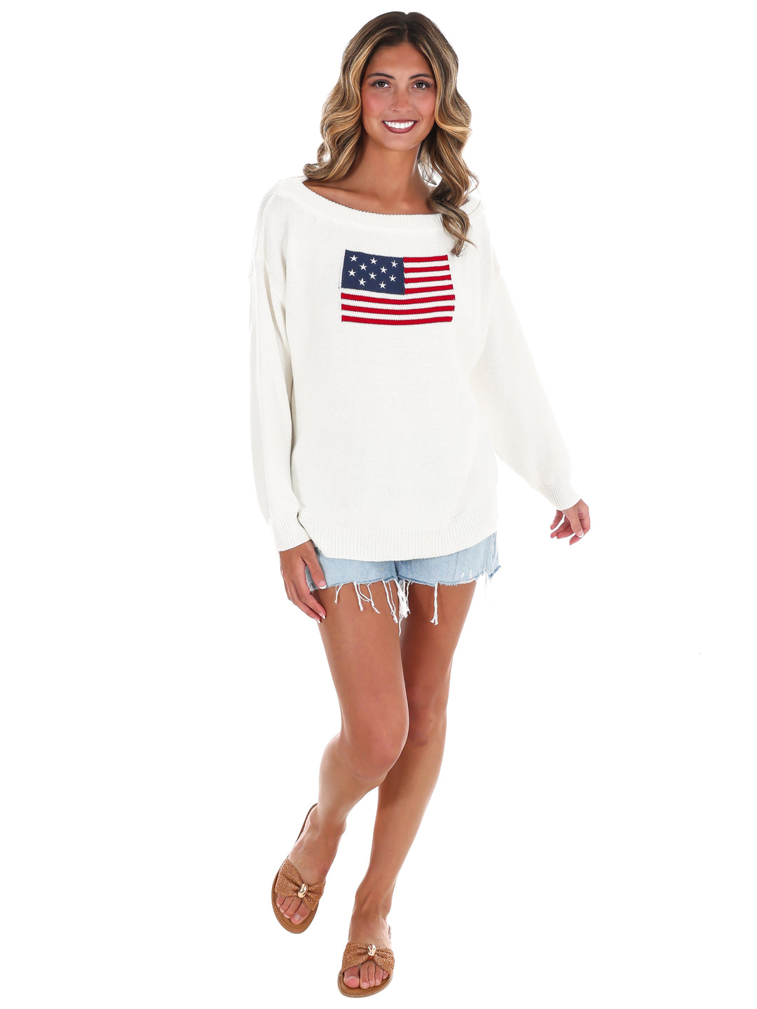 Miss Americana One Shoulder Sweater