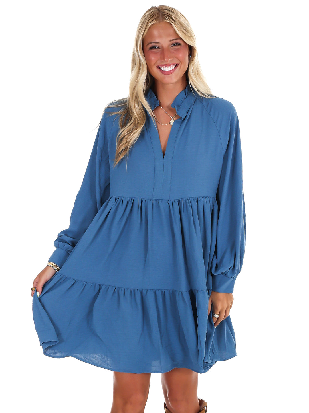 Daily Affirmations Tiered Dress