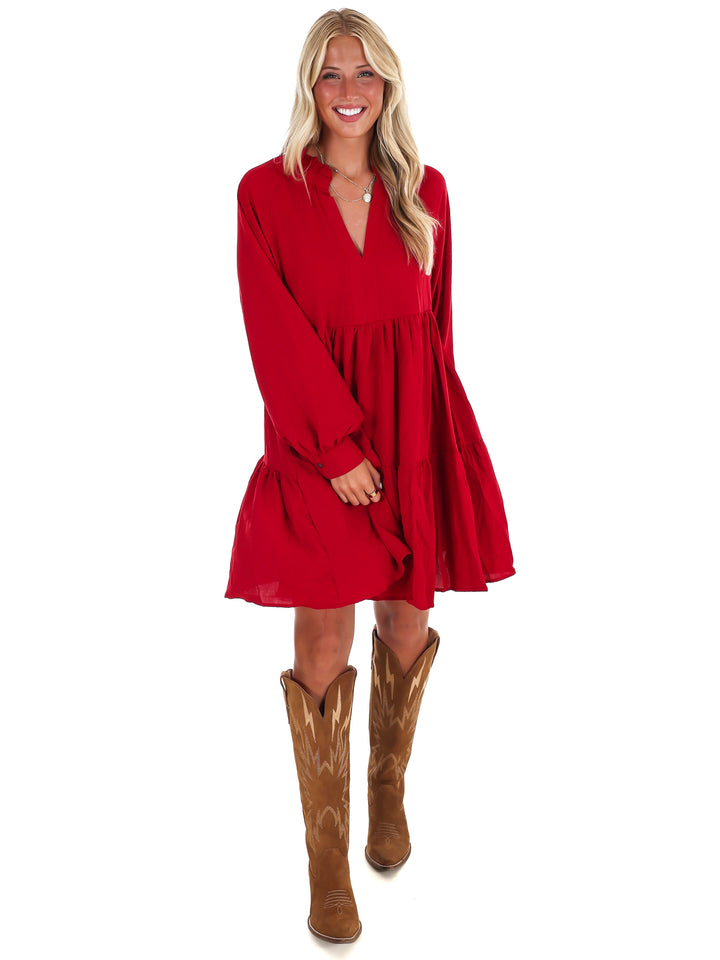 Daily Affirmations Tiered Dress