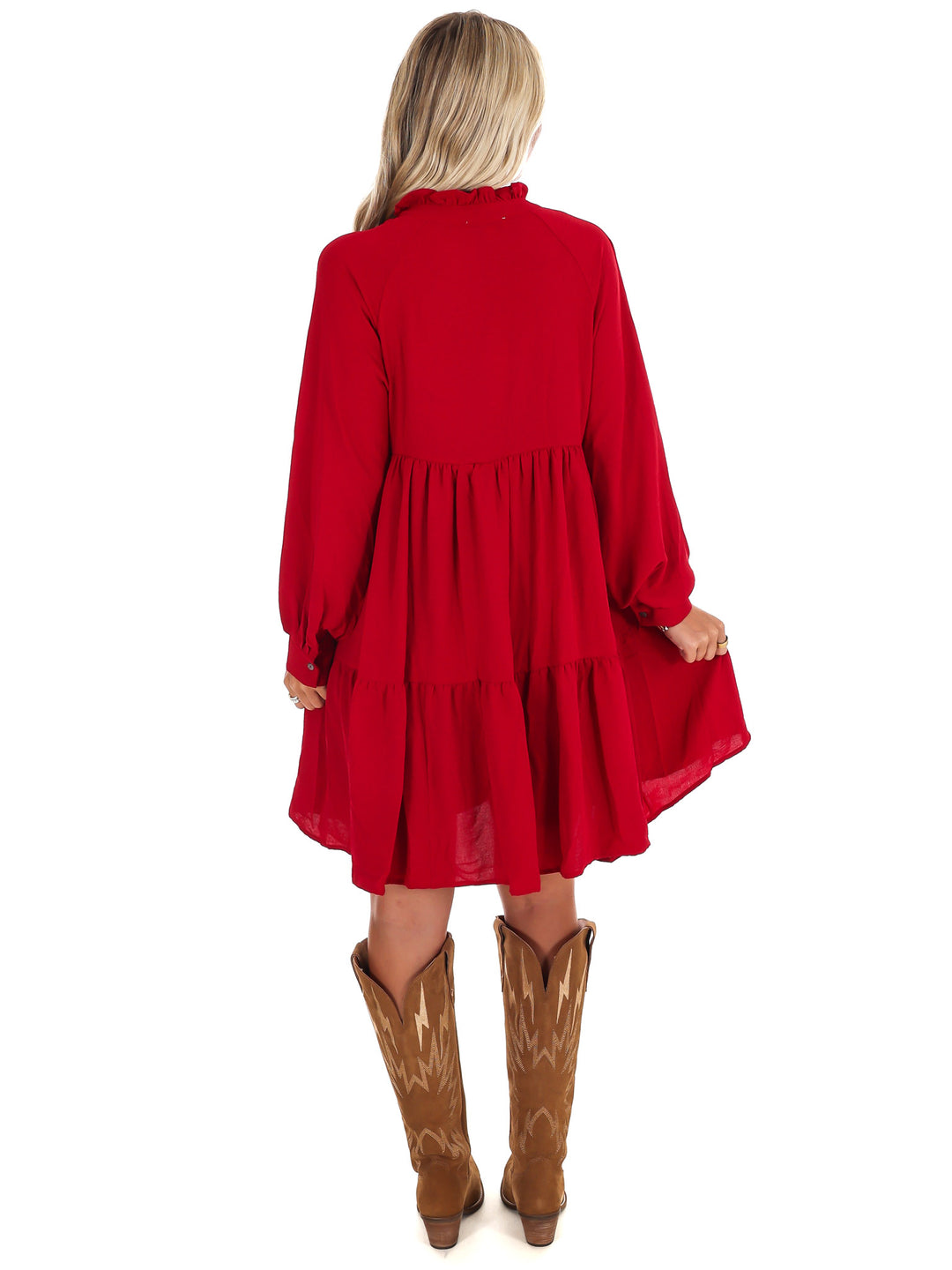 Daily Affirmations Tiered Dress