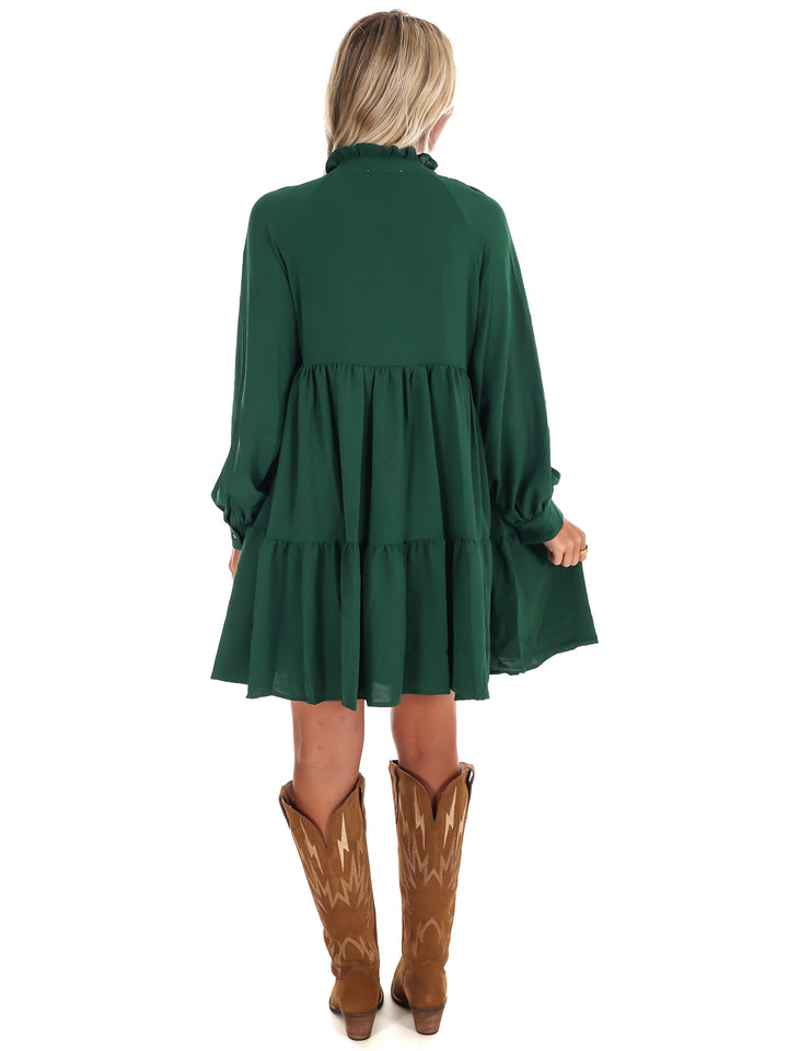 Daily Affirmations Tiered Dress