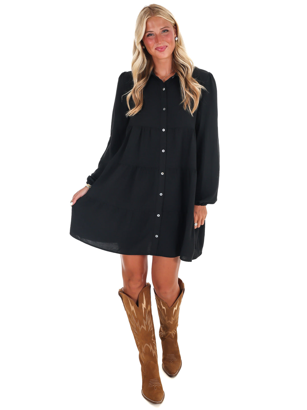 Morning Light Button Down Dress