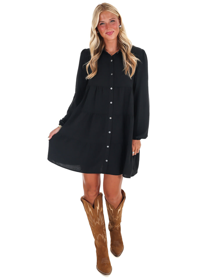 Morning Light Button Down Dress