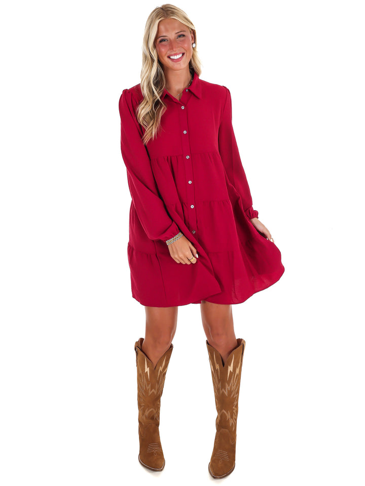 Morning Light Button Down Dress