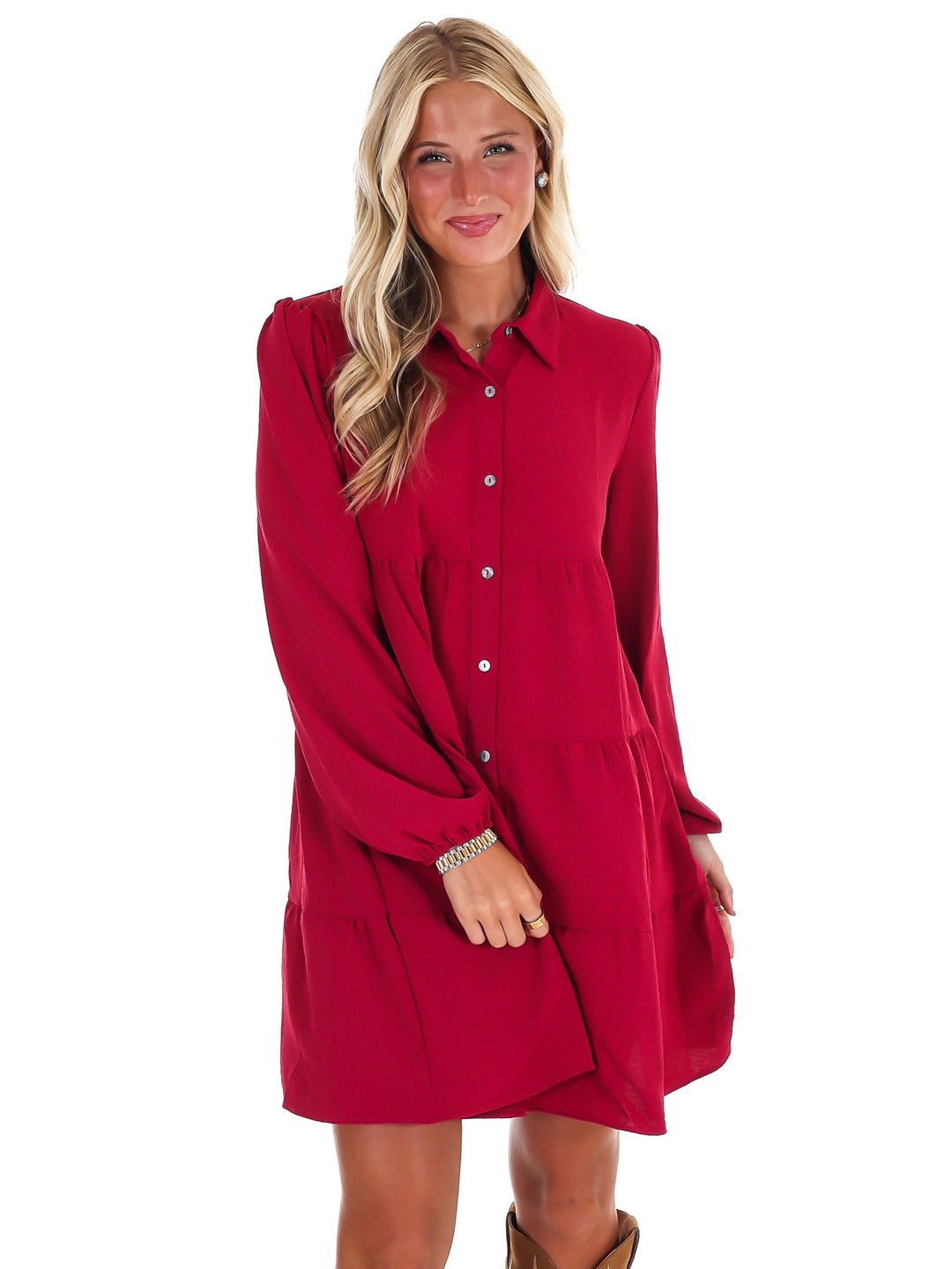 Morning Light Button Down Dress