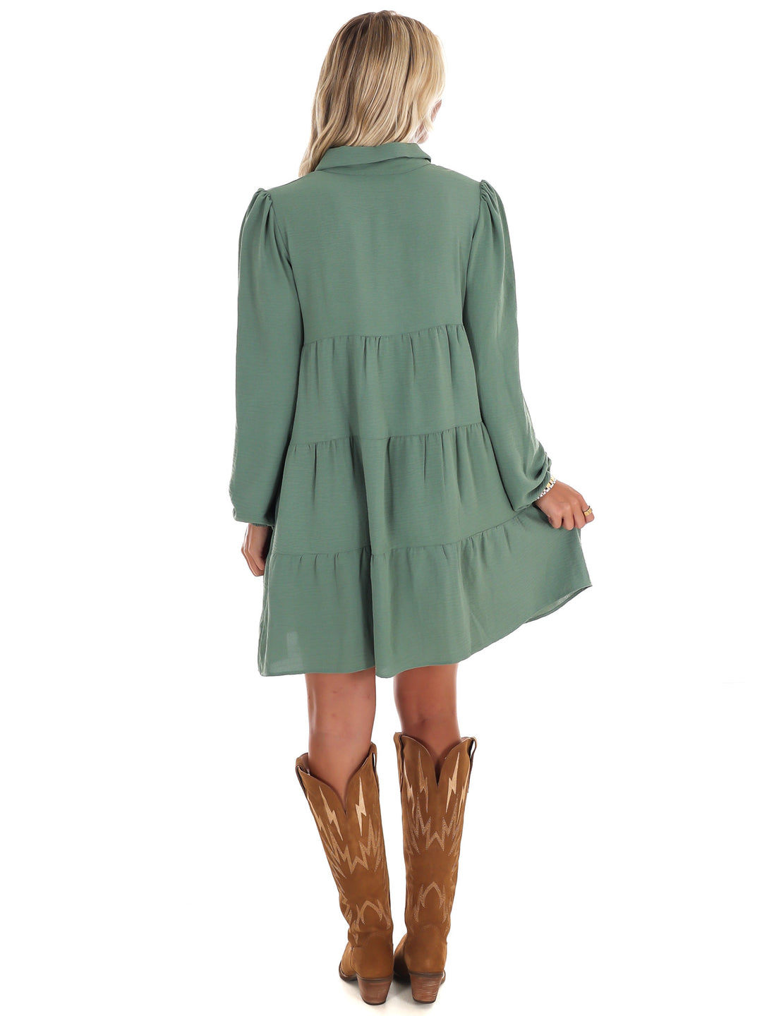 Morning Light Button Down Dress