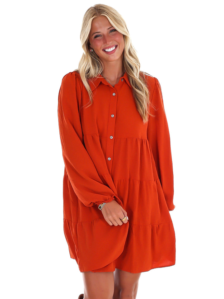 Morning Light Button Down Dress