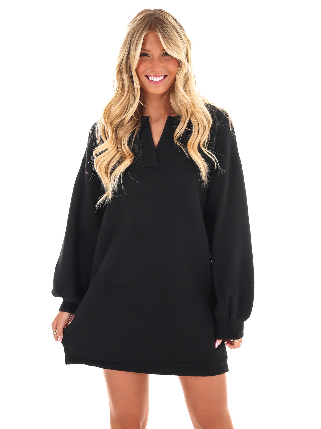 Grand Gesture Fuzzy Sweater Dress Josie's Boutique Grand Gesture Fuzzy Sweater Dress Josie's Boutique