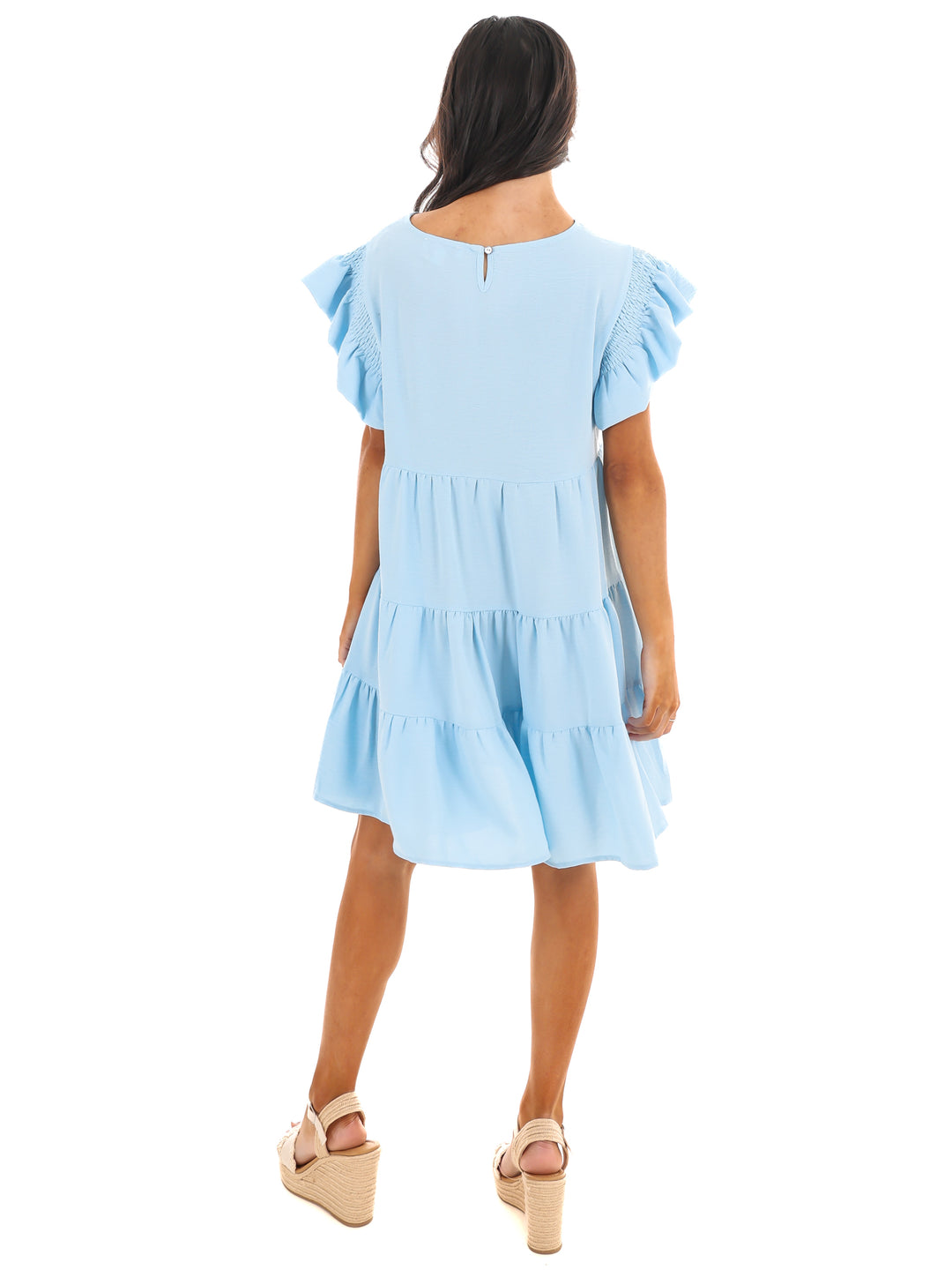 Time for Brunch Ruffle Mini Dress  Josie's Boutique