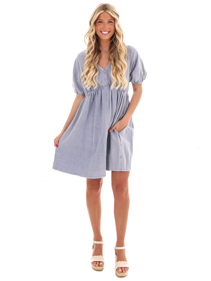 Days that Fade V-Neck Dress