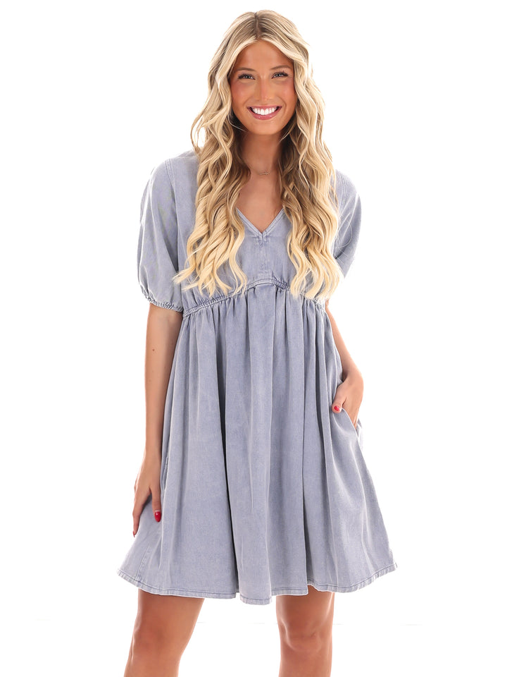 Days that Fade V-Neck Dress