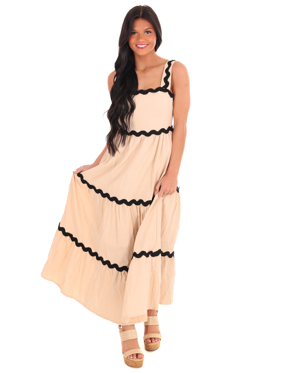 Off to Brunch Midi Dress Josie's Boutique Off to Brunch Midi Dress Josie's Boutique