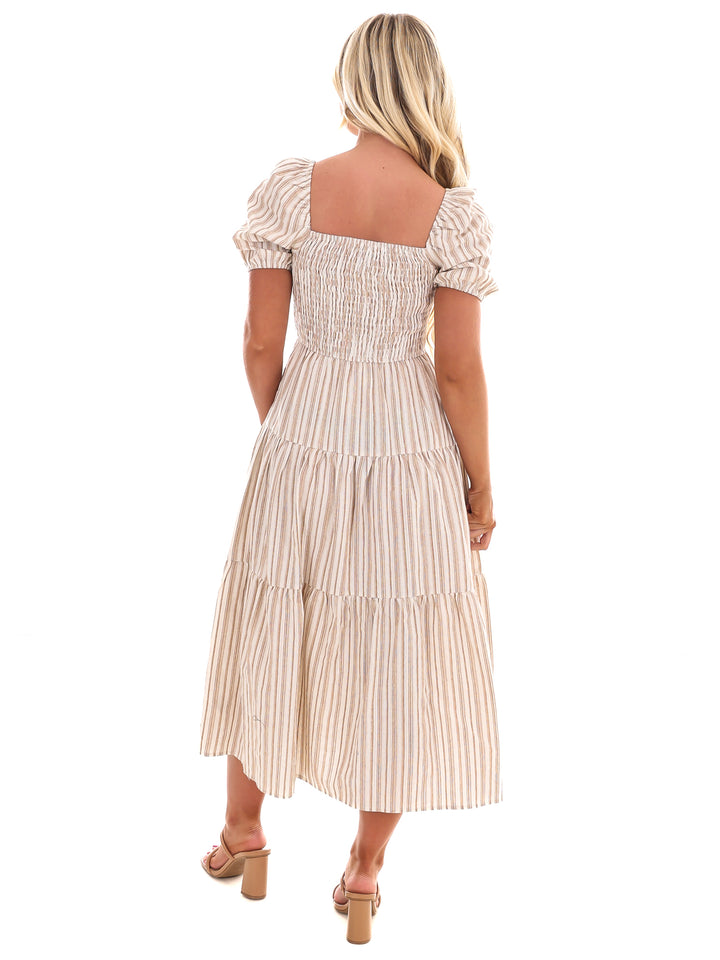 Finding Comfort Striped Dress