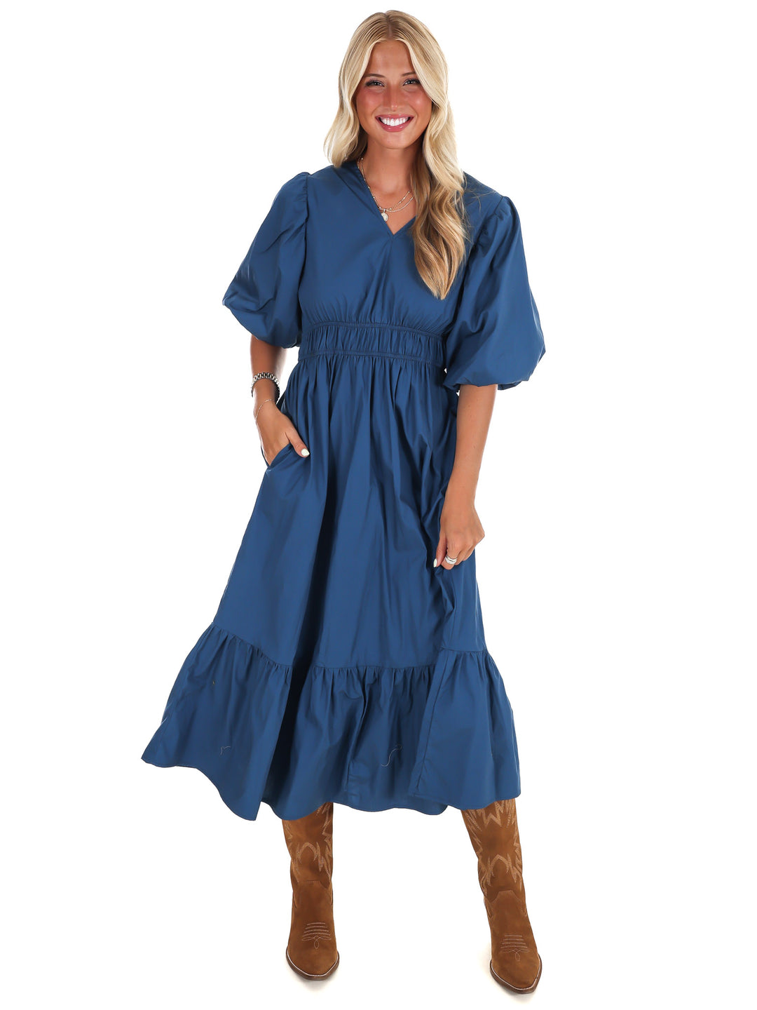 Forget Me Not Midi Dress