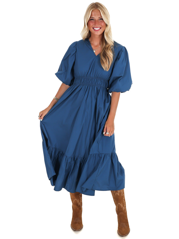 Forget Me Not Midi Dress