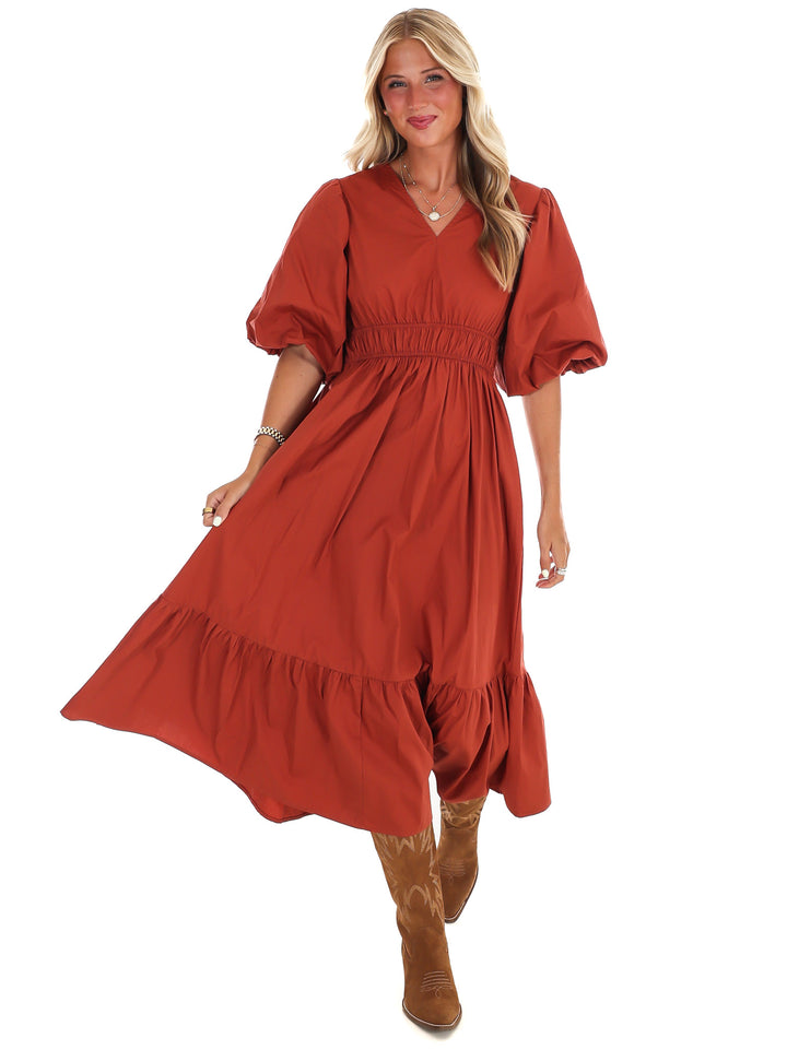 Forget Me Not Midi Dress