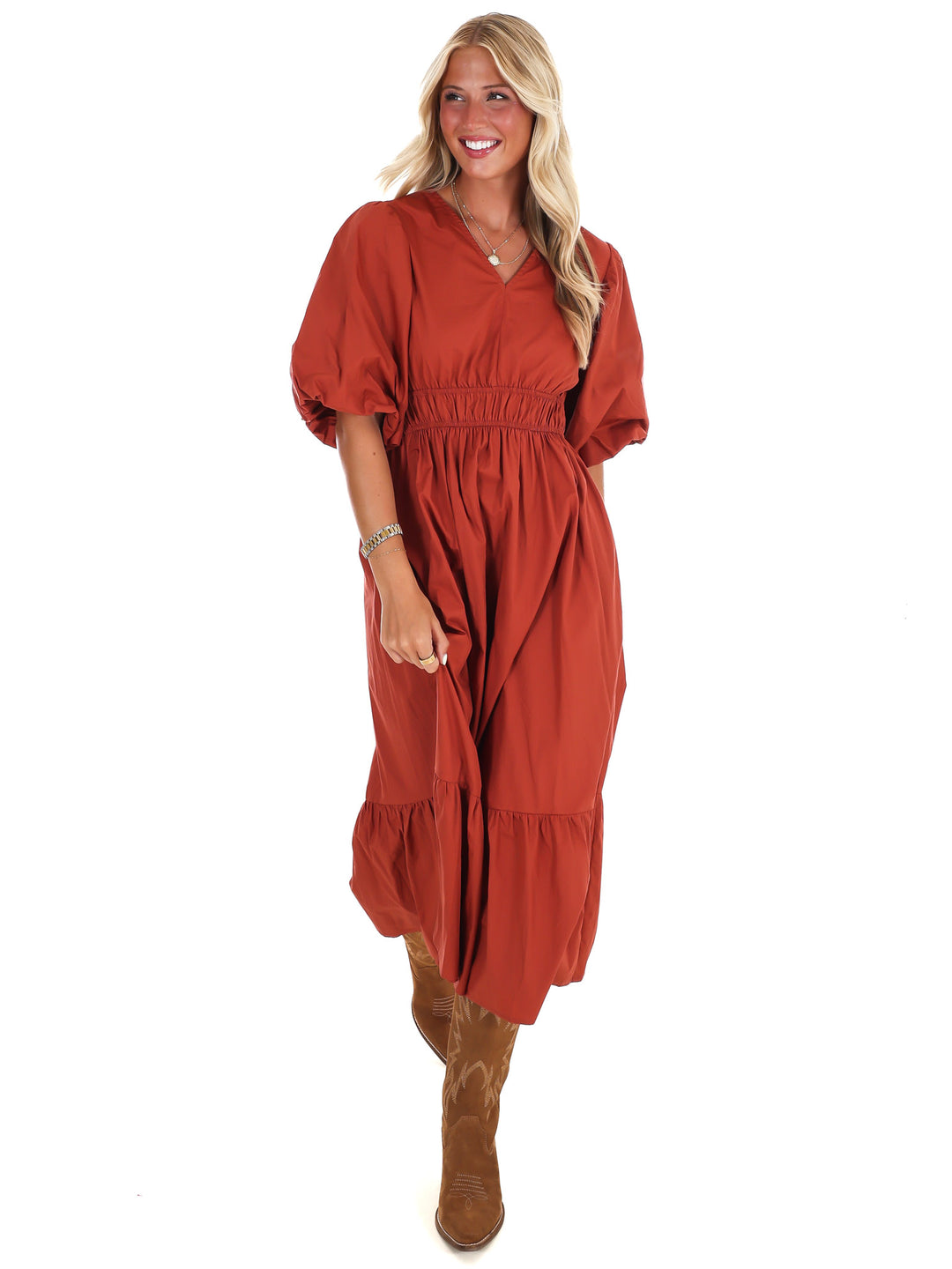 Forget Me Not Midi Dress