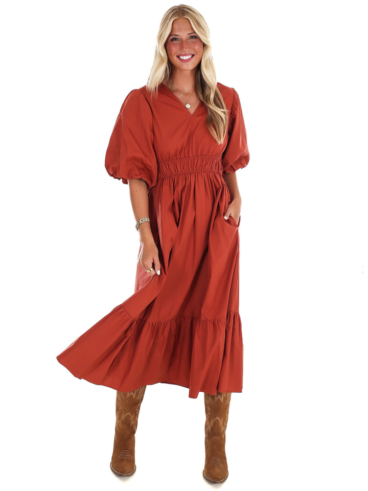 Forget Me Not Midi Dress