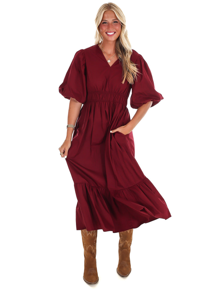 Forget Me Not Midi Dress