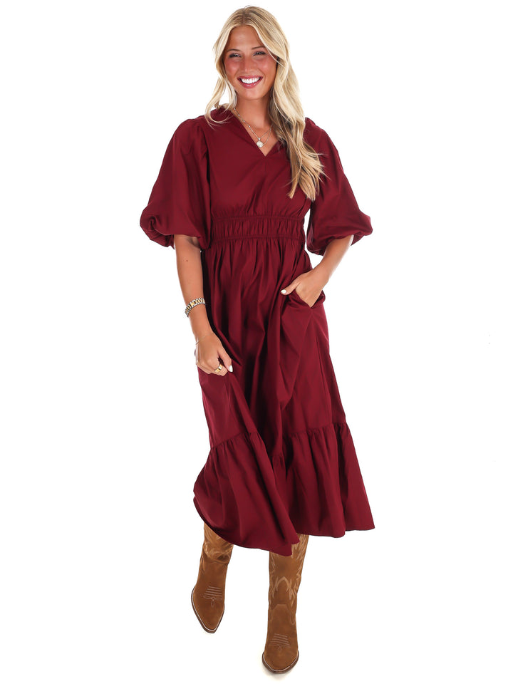 Forget Me Not Midi Dress