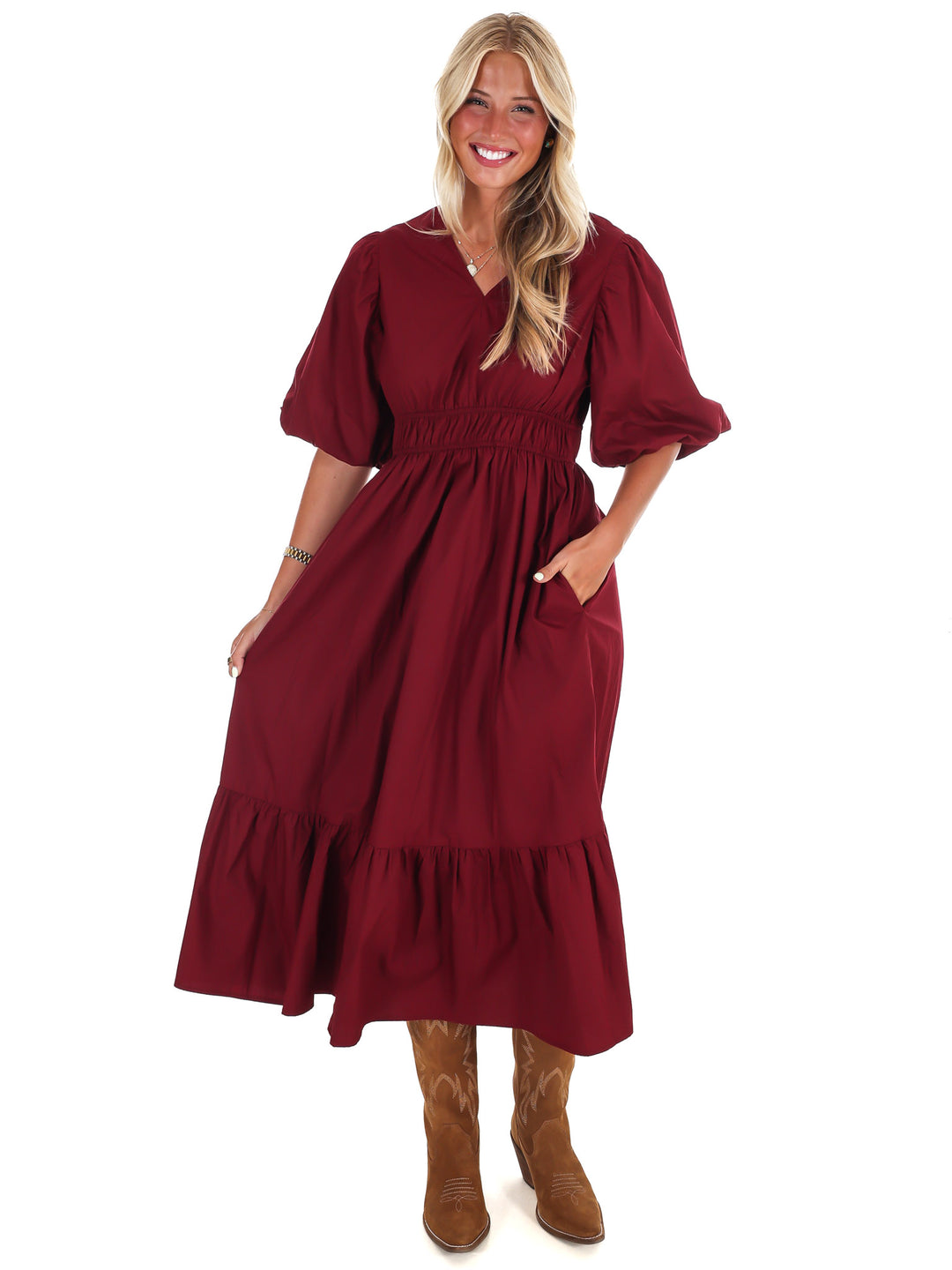 Forget Me Not Midi Dress