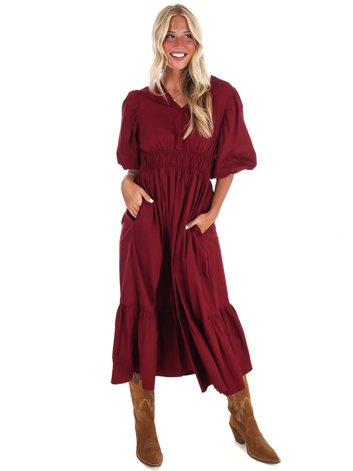 Forget Me Not Midi Dress