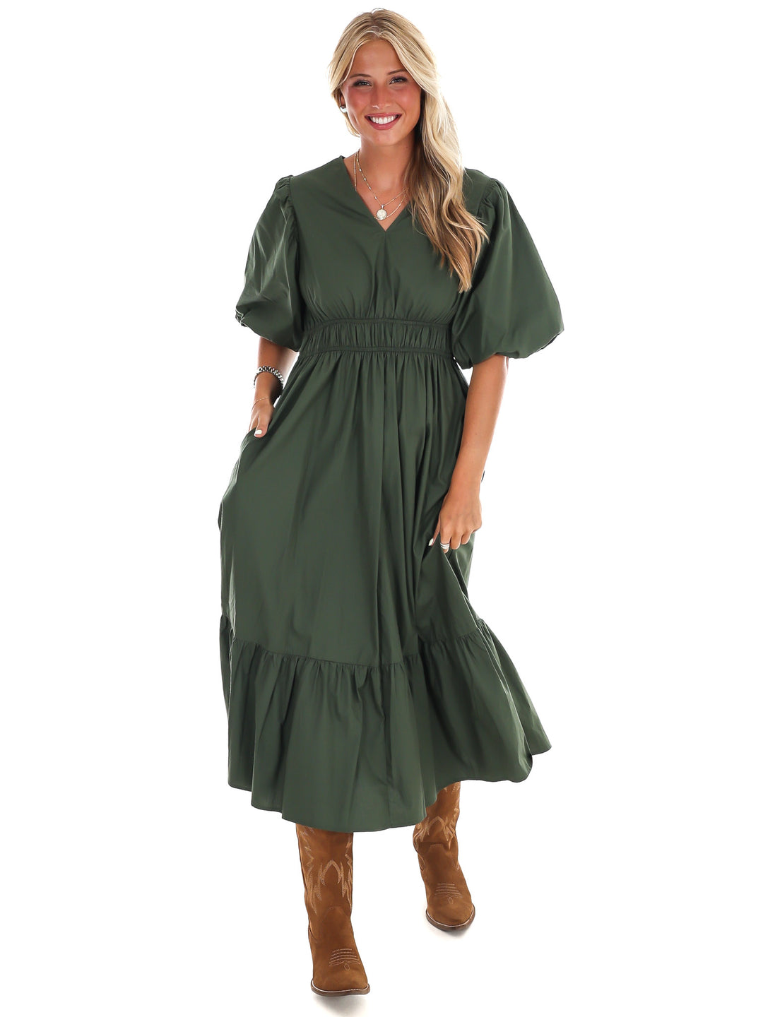 Forget Me Not Midi Dress