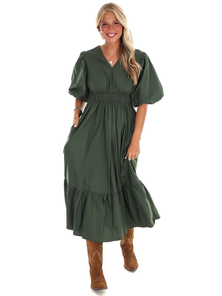 Forget Me Not Midi Dress