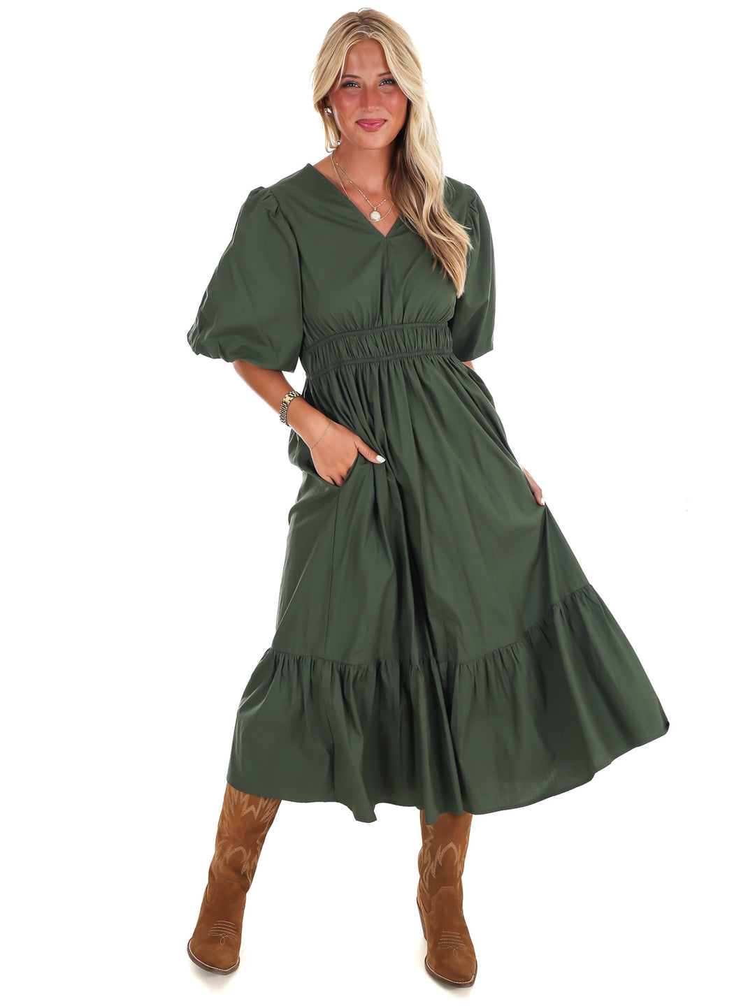 Forget Me Not Midi Dress