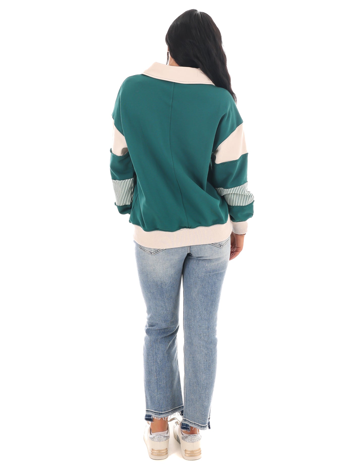 Girl on the Go Colorblock Sweatshirt