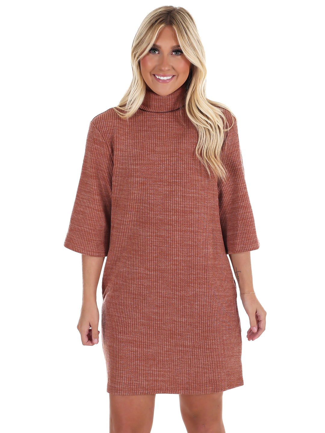 Fall Muse Turtleneck Dress